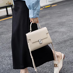 Fashion Leather Satchel Purse Crossbody Handbag LH3686_6 Colors