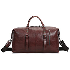 Practical Real Leather Weekend Bag Duffel Bag LH3760