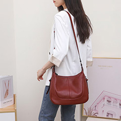 Women Real Leather Tote Bag Crossbody Bag LH3780_4 Colors 