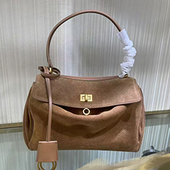 Suede Leather Purse Tote Bag Women Handbag LH3798_4 Colors 