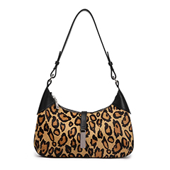 Leopard Pattern Leather Purse Tote Bag LH3797_4 Colors 