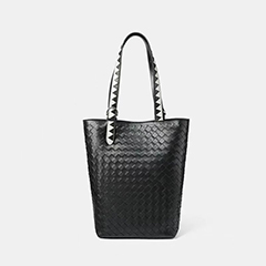 Timeless Woven Sheepskin Leather Shoulder Bag LH3874