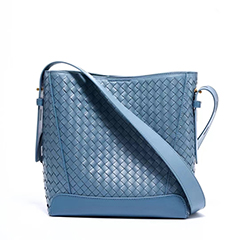 Trendy Woven Sheepskin Leather Crossbody Bag LH3877_6 Colors 