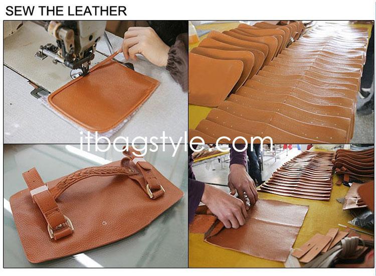 how to make a real leather handbags by handcraft